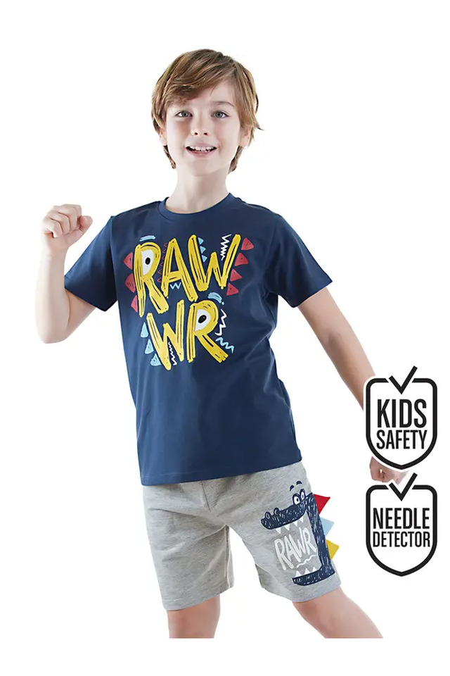 Rawr Erkek Çocuk T-shirt Şort Takım